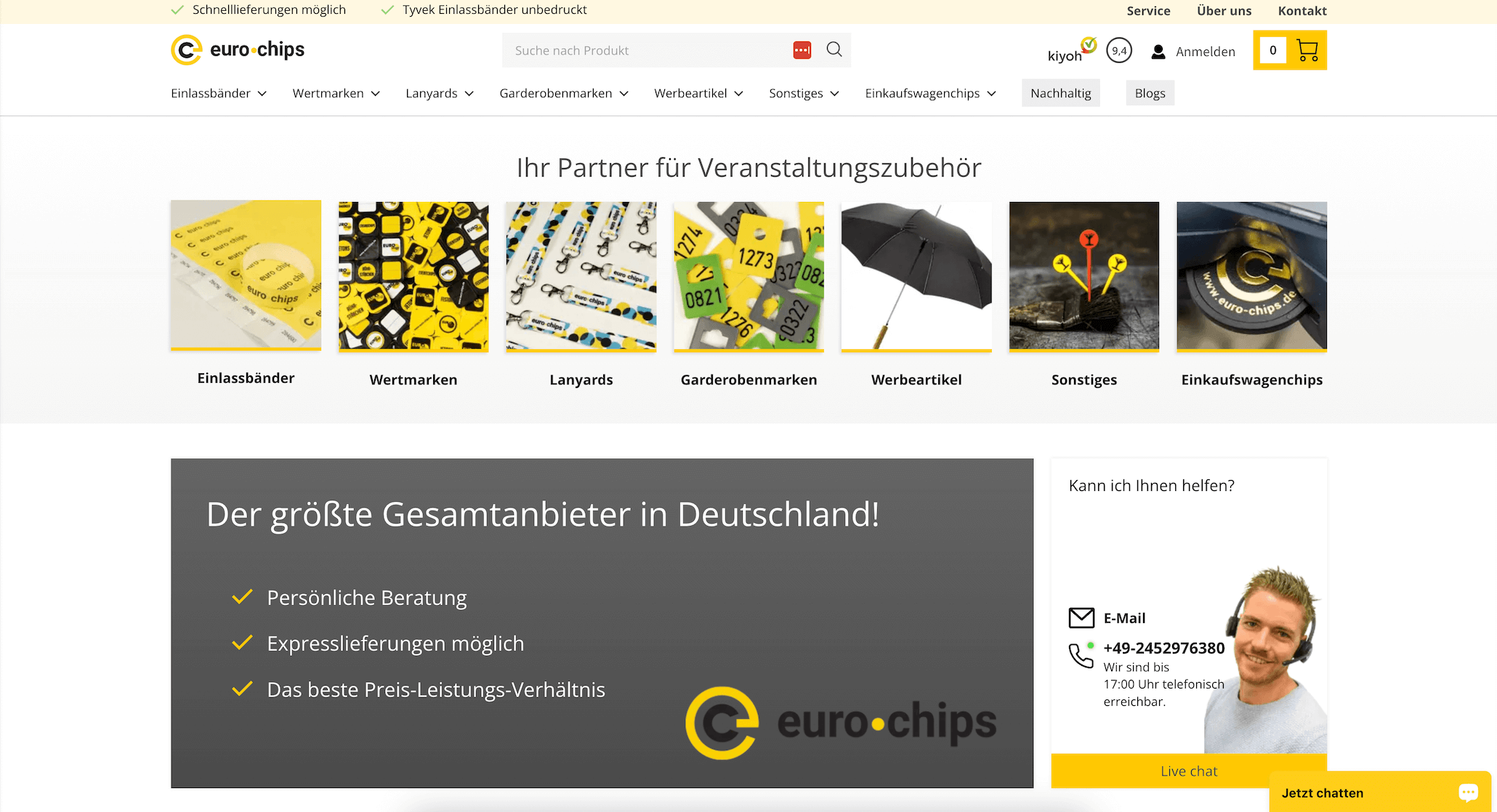 Euro Chips Webshop