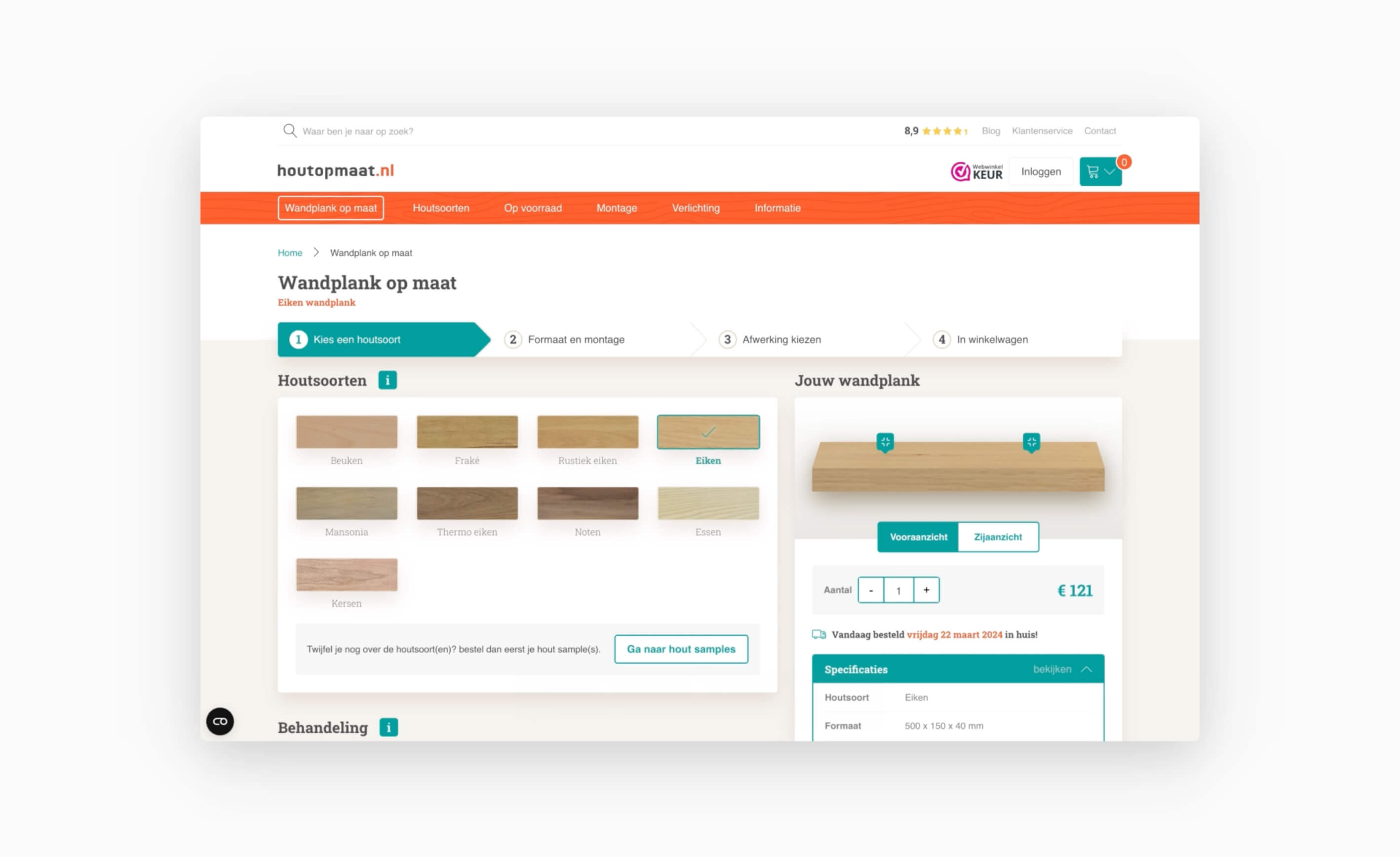 Houtopmaatplaceholder