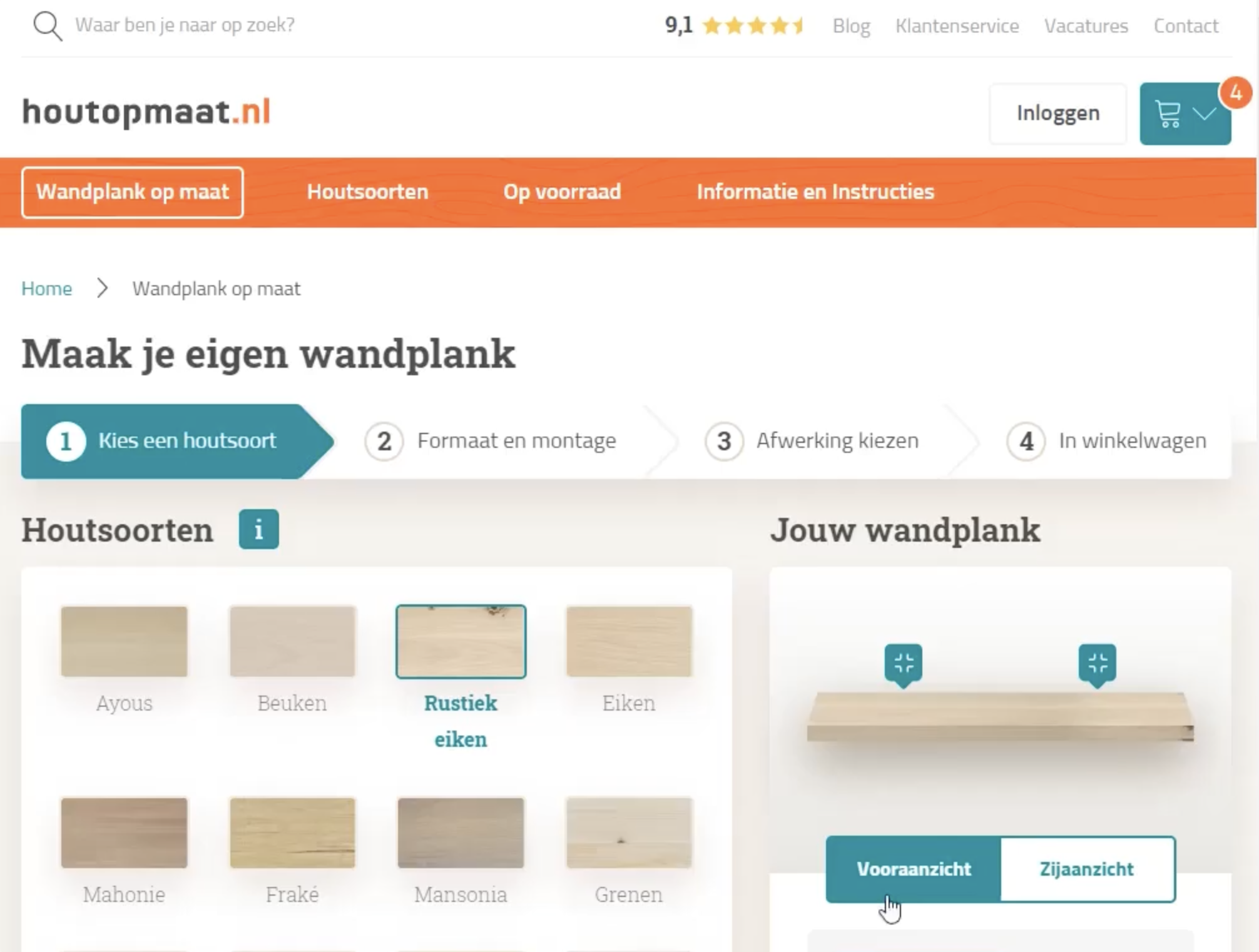 Hout Op Maat Orange Juice